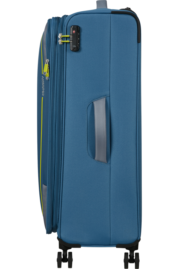 American Tourister Pulsonic Spinner Expandable 81 cm  Coronet Blue American Tourister Pulsonic Spinner Expandable 81 cm  Coronet Blue