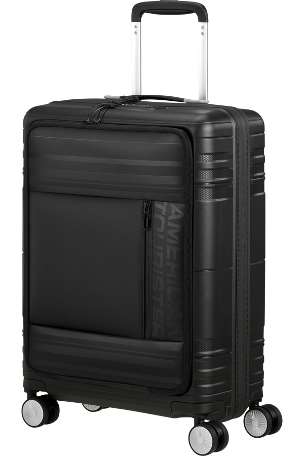 American Tourister Hello Cabin Spinner TSA Coated 55cm  Noir Onyx American Tourister Hello Cabin Spinner TSA Coated 55cm  Noir Onyx